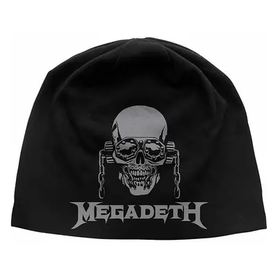 Megadeth zimní kulich CO, Vic / Logo JD Print Black, unisex