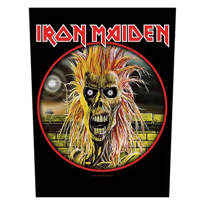 Iron Maiden nášivka na záda 30x27x36 cm, Iron Maiden, unisex