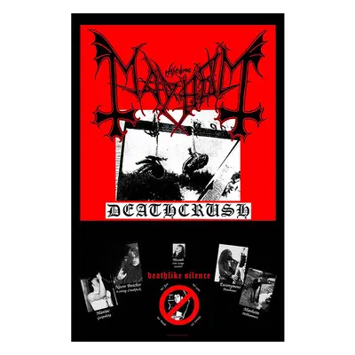 Mayhem textilní banner 70cm x 106cm, Deathcrush