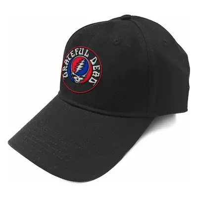 Grateful Dead kšiltovka, Steal Your Face Logo Black