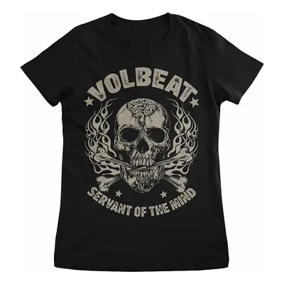 Volbeat tričko, Skull & Crossbones Black, dámské