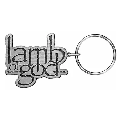 Lamb OF God klíčenka, Logo Metal