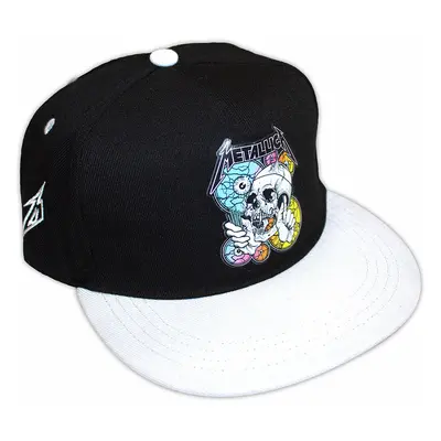 Metallica kšiltovka snapback, The Shortest Straw Multi Eyes Black & Grey, uni