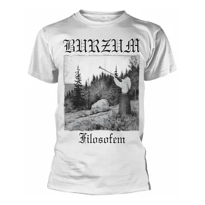 Burzum tričko, Filosofem 2018 BP White, pánské