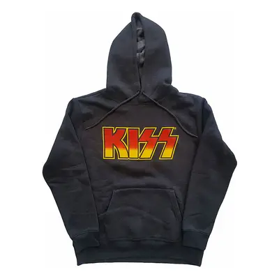 KISS mikina, Classic Logo Grey, pánská