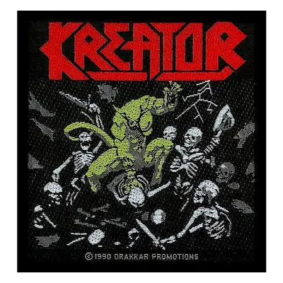 Kreator tkaná nášivka PES 100 x100 mm, Pleasure to Kill