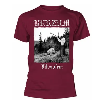 Burzum tričko, Filosofem 2018 Maroon, pánské