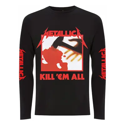 Metallica tričko dlouhý rukáv, Kill Em All Black, pánské