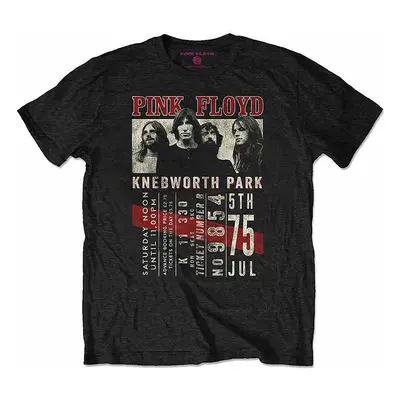 Pink Floyd tričko, Knebworth &#039;75 Eco Friendly Black, pánské