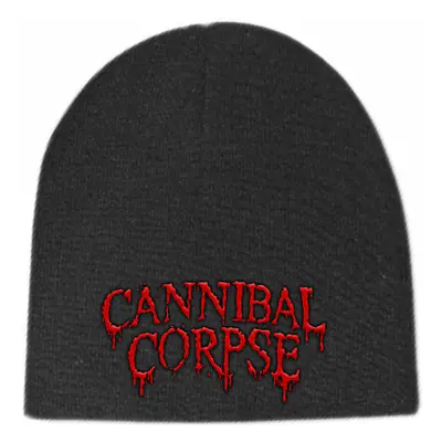 Cannibal Corpse kulich, Logo Red on Black