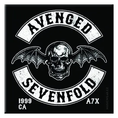 Avenged Sevenfold magnet na lednici 75mm x 75mm, Deathbat Crest