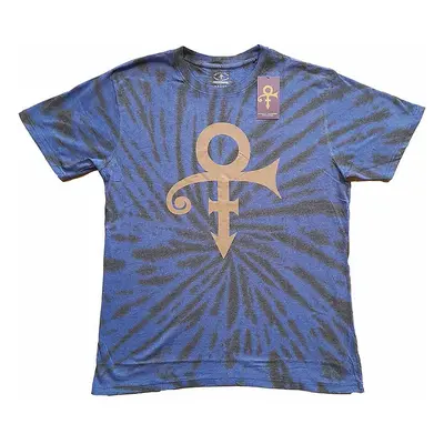 Prince tričko, Gold Symbol Wash Collection Purple, pánské