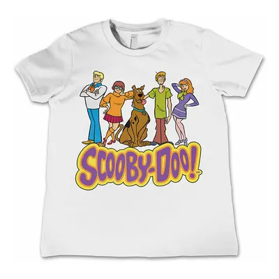 Scooby Doo tričko, Team Scooby Doo White, dětské