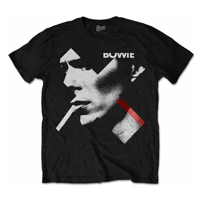 David Bowie tričko, X Smoke Red, pánské