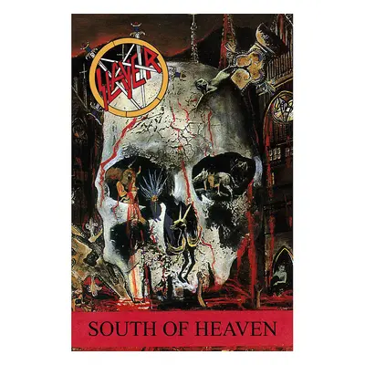 Slayer textilní banner 70cm x 106cm, South of Heaven