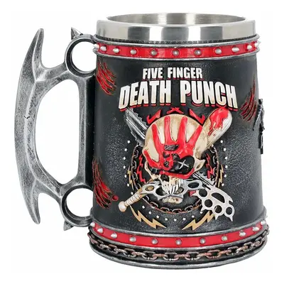 Five Finger Death Punch korbel 500 ml/15 cm/1 kg, FFDP Logo Skull