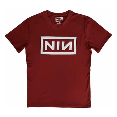 Nine Inch Nails tričko, Classic Logo Red, pánské