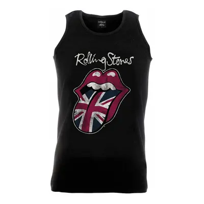 Rolling Stones tričko bez rukávů, Union Jack, pánské