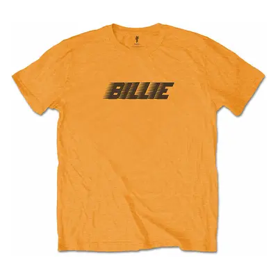 Billie Eilish tričko, Racer Logo & Blohsh Orange BP, pánské