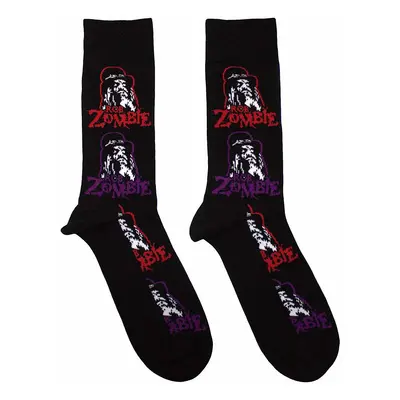 Rob Zombie ponožky, Multicolour Repeats Black, unisex