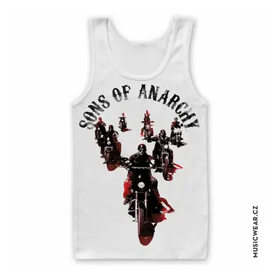 Sons of Anarchy tílko, Motorcycle Gang White, pánské