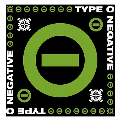 Type O Negative šátek, Negative Symbol 55 x 55cm