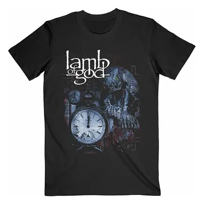 Lamb Of God tričko, Circuitry Skull Recolor, pánské