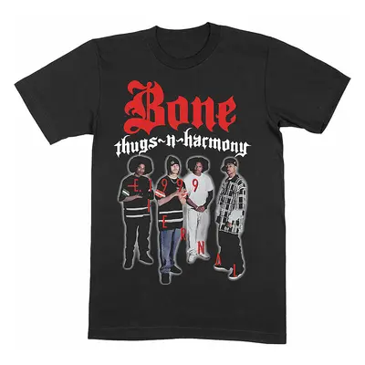 Bone Thugs-n-Harmony tričko, E. 1999 Black, pánské