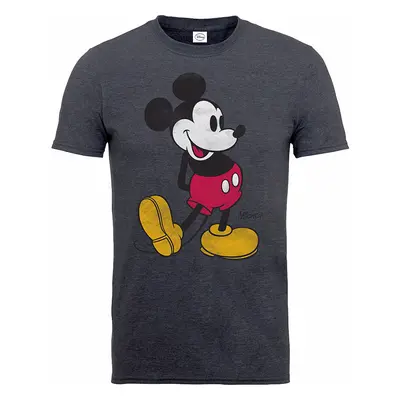 Mickey Mouse tričko, Mickey Mouse Vintage Grey, pánské