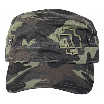 Rammstein kšiltovka, Outline Logo Army Camouflage, unisex one size