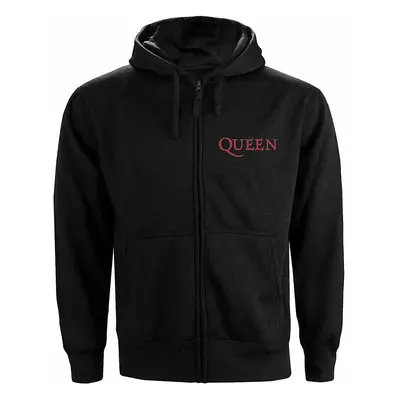 Queen mikina, Classic Crest Zip BP Girly Black, dámská