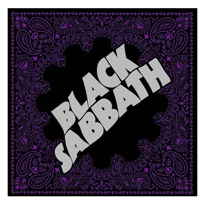 Black Sabbath šátek, Logo 55x55cm