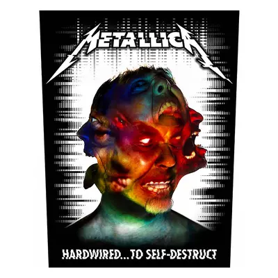 Metallica nášivka na záda 30x27x36 cm, Hardwired To Self Destruct