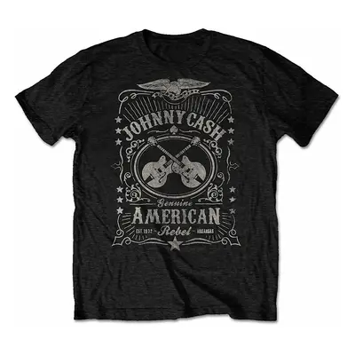 Johnny Cash tričko, American Rebel Distressed, pánské