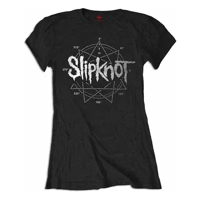 Slipknot tričko, Logo Star Diamante Girly, dámské