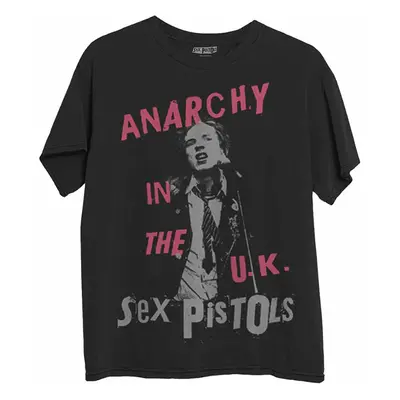 Sex Pistols tričko, Anarchy in the UK Black, pánské