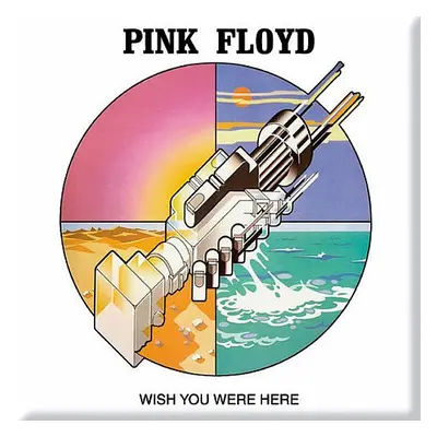 Pink Floyd magnet na lednici 75mm x 75mm, Wish you were here