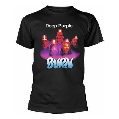 Deep Purple tričko, Burn Black, pánské