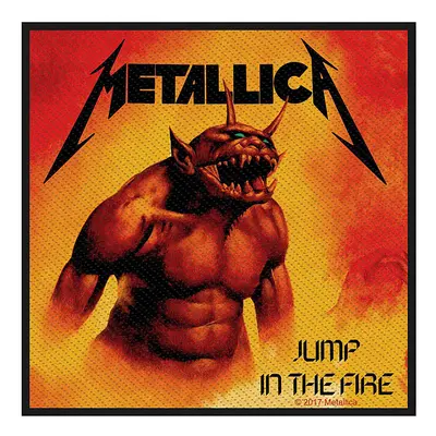 Metallica nášivka 100 x100 mm, Jump in The Fire