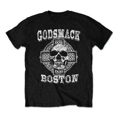 Godsmack tričko, Boston Skull, pánské