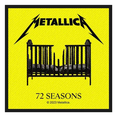 Metallica nášivka 100 x 100 mm, 72 Seasons