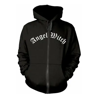 Angel Witch mikina, Baphomet Zipped BP Black, pánská