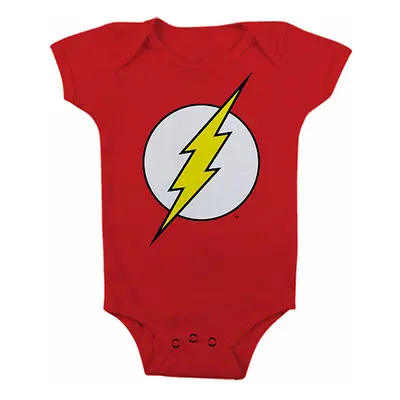 The Flash kojenecké body tričko, Logo Red, dětské