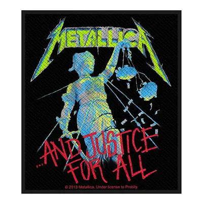 Metallica nášivka 100 x100 mm, Justice For All