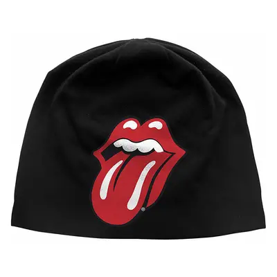 Rolling Stones zimní bavlněný kulich, Tongue Black