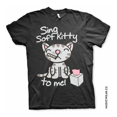 Big Bang Theory tričko, Sing Soft Kitty To Me, pánské