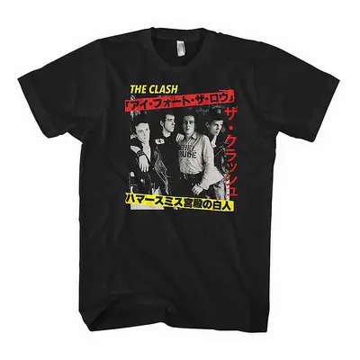 The Clash tričko, Kanji Black, pánské