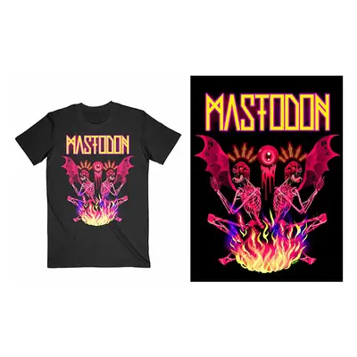 Mastodon tričko, Double Brimstone Neon Black, pánské