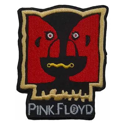 Pink Floyd tkaná nažehlovačka PES 80x65 mm, Division Bell Redheads