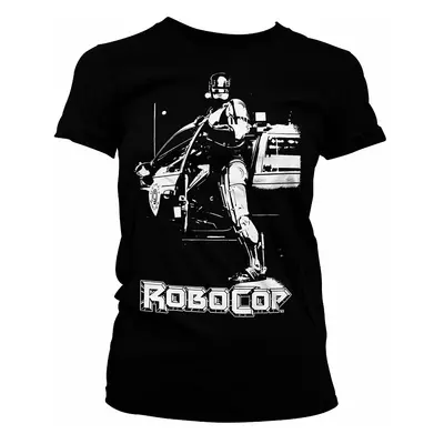 Robocop tričko, Robocop Poster Black Girly, dámské